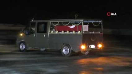 Çığ Altında Kalarak Şehit Olan Uzman Çavuş Salih Dinç Memleketine Uğurlandı