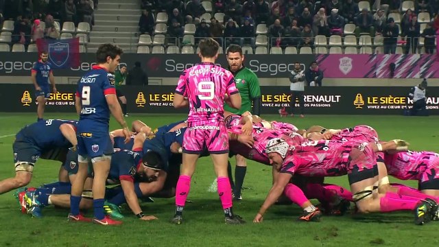 TOP 14 - Essai de PENALITE (SFP) - Paris - Grenoble - J13 - Saison 2018/2019