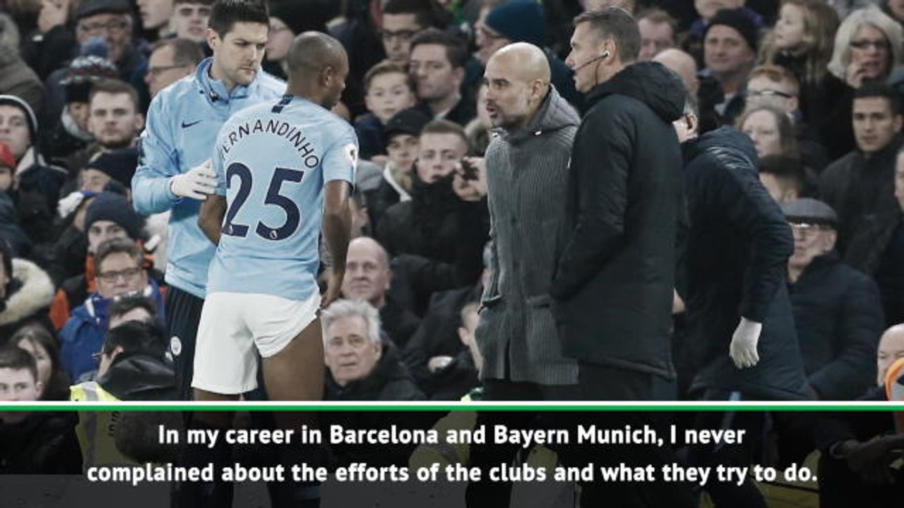 Guardiola has 'no regrets' as City failed to bring in Fernandinho cover