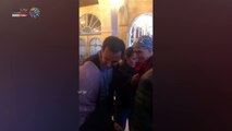 شاهد.. بشار الأسد وزوجته يشاركان السوريين احتفالات عيد الميلاد فى الكنيسة