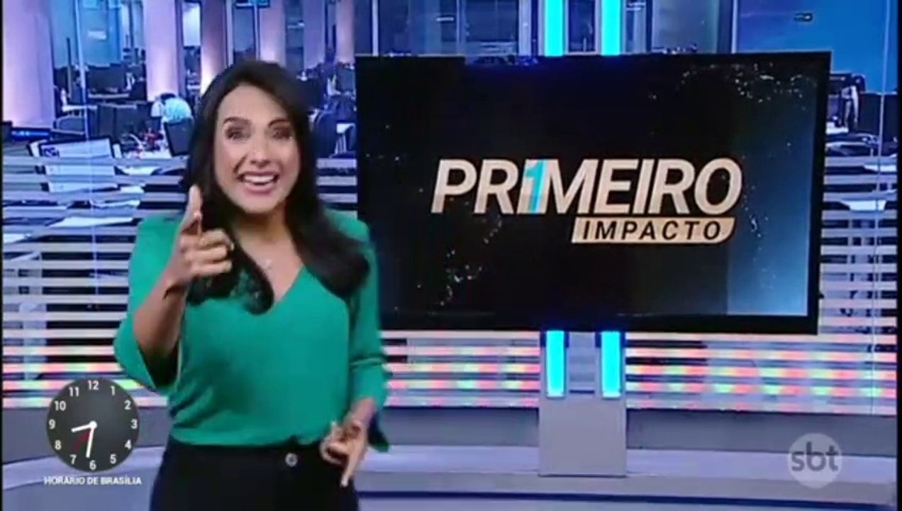 Estreia de Márcia Dantas no Primeiro Impacto (28/12/2018) (Trechos) | SBT