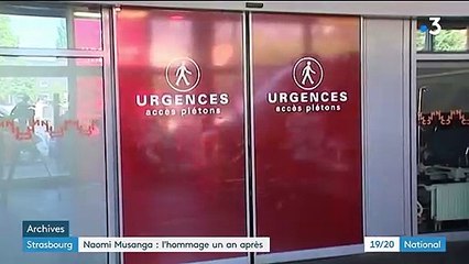 Strasbourg : un hommage à Naomi Musenga