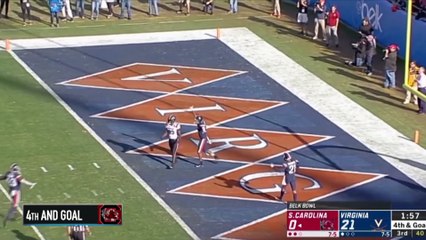 South Carolina vs. Virginia Belk Bowl Highlights (2018)