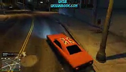 GTAV Online Dukes of Hazzard General Lee Replica From Imponte Dukes