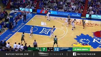 Eastern Michigan vs. No. 5 Kansas Basketball Highlights (2018-19)