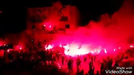 كراكاج جماهير الترجي في برج سدرية ❤️