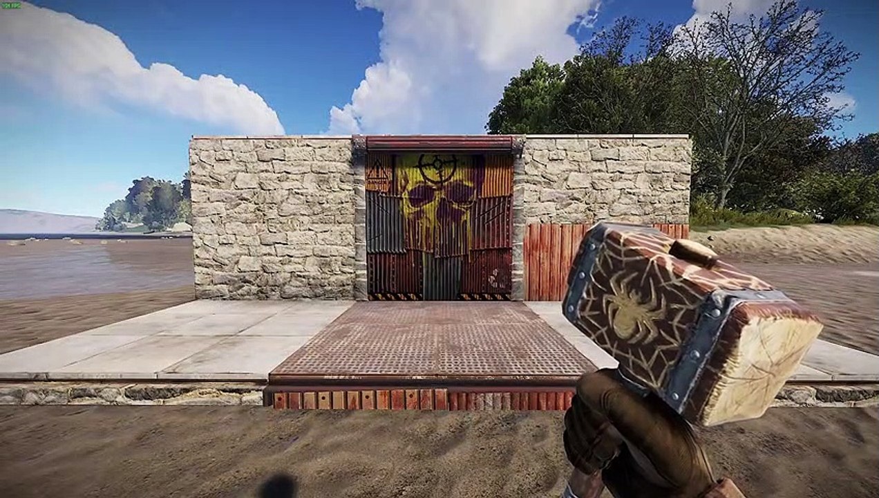 Rust Base Design - The UnLootable Loot Room Concept (Rust Base Design)