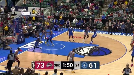 Chris Walker goes up to get it and finishes the oop