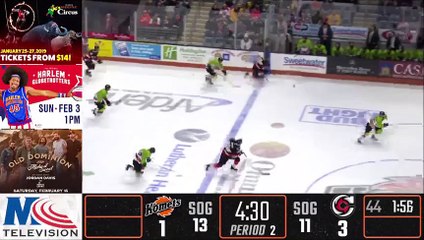 ECHL Cincinnati Cyclones 5 at Fort Wayne Komets 2