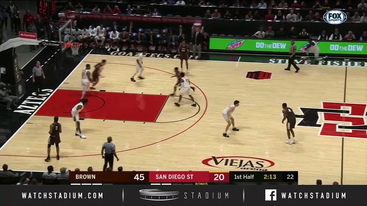 Brown vs. San Diego State Basketball Highlights (2018-19)