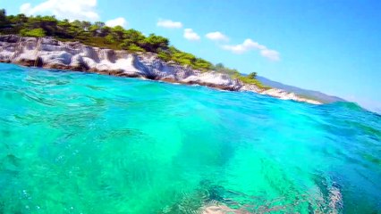 Orange Beach Sithonia Greece  4K