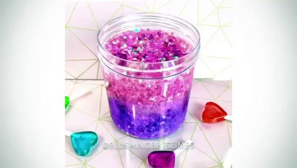 The Most Satisfying Slime Video ️ #120 Crunchy | Fluffy | Edible | Glitter