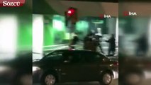 Üsküdar'da ATM sırasında yumruklu kavga