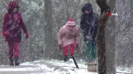 Kahramanmaraş Güne Kar ile Uyandı