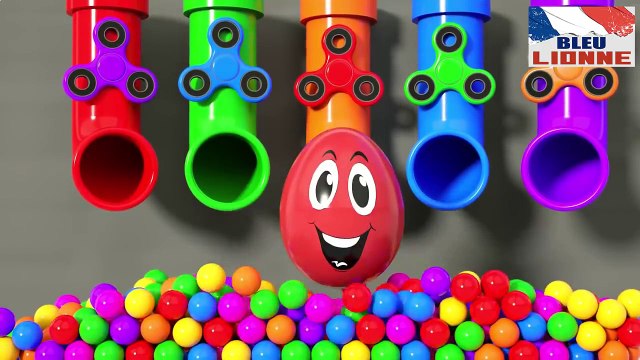 Apprendre Les Couleurs Avec La Voiture Et La Balle Camion À Benne Basculante Pour