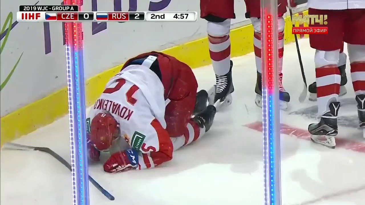 28.12.2018 ЧМ U-20. Россия - Чехия - 2_1. Голы