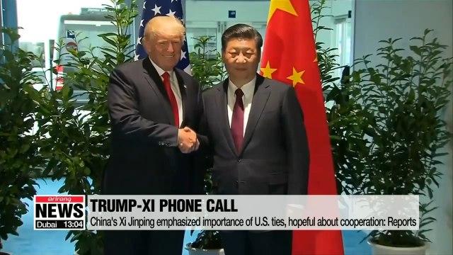 Trump expecting 'big progress' on China trade after Xi Jinping phone call