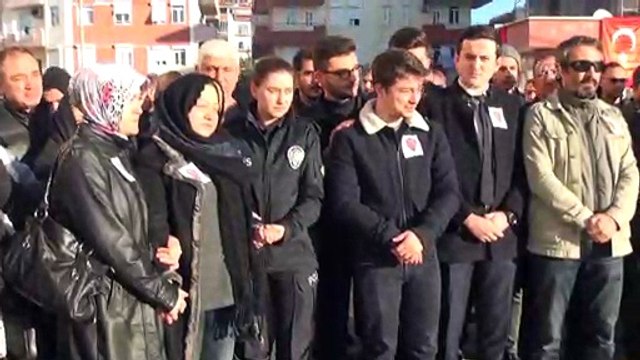 Balıkçı teknesinin alabora olması sonucu hayatını kaybeden polis memuru için tören - ANTALYA