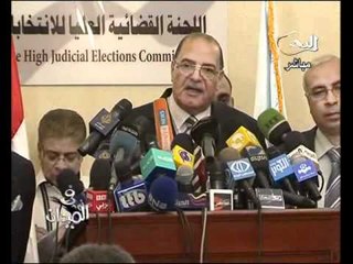 فيديو تغطية قناة التحرير لبيانات لجنة الانتخابات وتصريحات رئيسها د معز ابراهيم