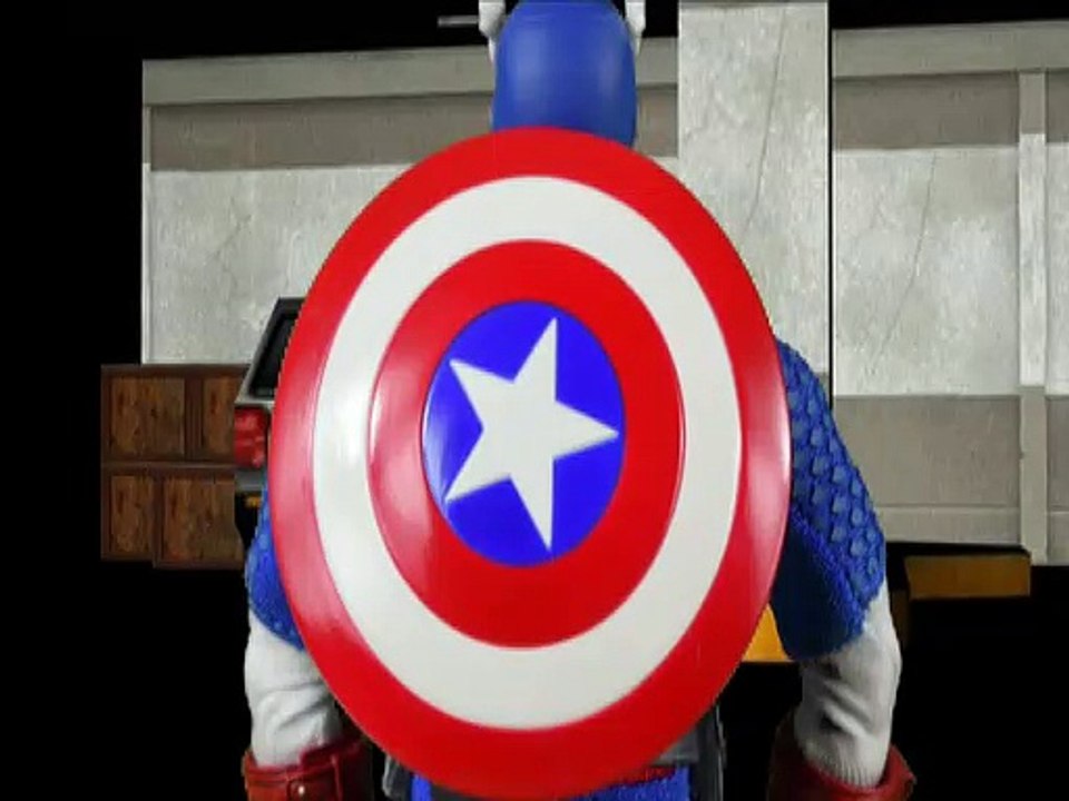 TEST STOP MOTION CAPTAIN AMERICA
