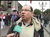 فيديو كوبري قصر النيل فى احياء ذكري يوم جمعة الغضب 28 يناير