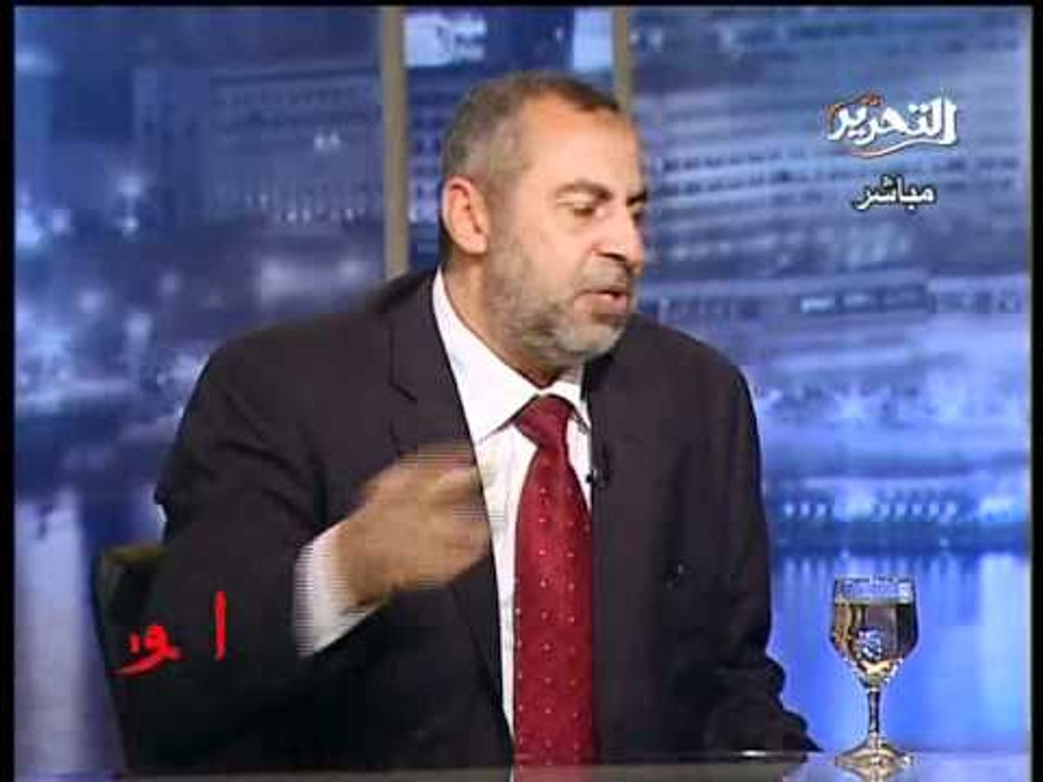 النائب محسن راضى الاخوانى ينتقد رفع ابو حامد للخرطوش فى القاعة