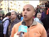 فيديو وقفة من 6ابريل أمام النائب العام والهتاف الثوار مش بلطجية