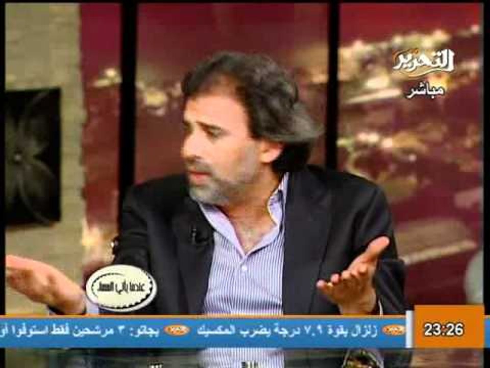 فيديو المخرج خالد يوسف لن يشارك المبدعين فى وضع الدستور وسنتركهم يصنعوا دستور وهابي لشعب اخر غير الشعب المصري