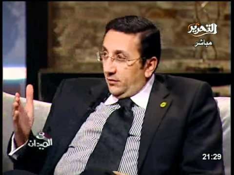 قناة التحرير برنامج فى الميدان مع رانيا بدوي حلقة 18مارس 2012 واستضافة لنواب اقباط من البرلمان للتعليق على وفاة البابا شنودة وكيفية اختيار نائ