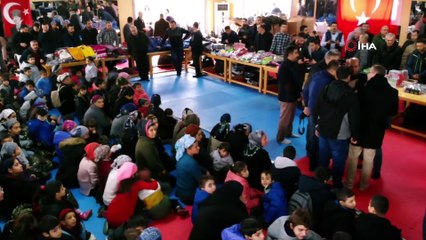 Çocuklara imeceyle hediye