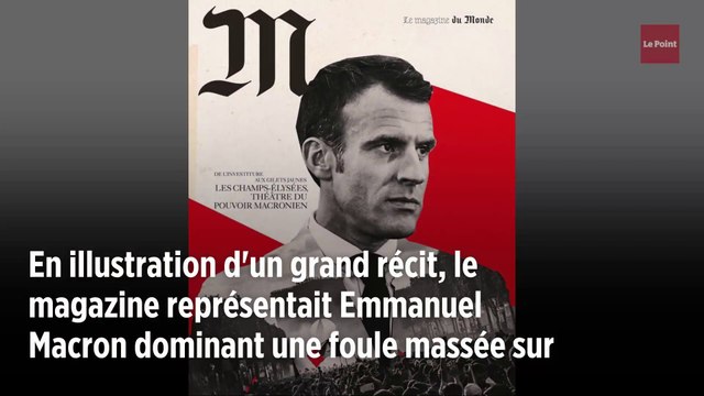 La une du magazine du « Monde » sur Macron fait polémique