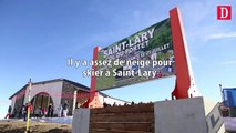 Il y a assez de neige pour skier à Saint-Lary