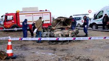 Kula’da feci ölüm... Emekli öğretmen Mehmet Berber aracında yanmış şekilde bulundu