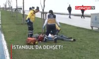 İstanbul'da dehşet! Arkadaşının boğazını kesti
