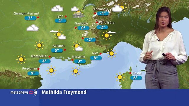 Votre météo du lundi 31 décembre : un temps ensoleillé pour finir l'année