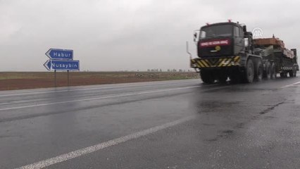 Suriye Sınırına Askeri Sevkiyat