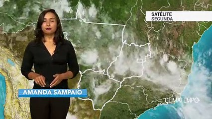 Previsão Centro-Oeste – Pancadas de chuva