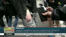 Francia: intensa represión contra manifestantes de Chalecos Amarillos