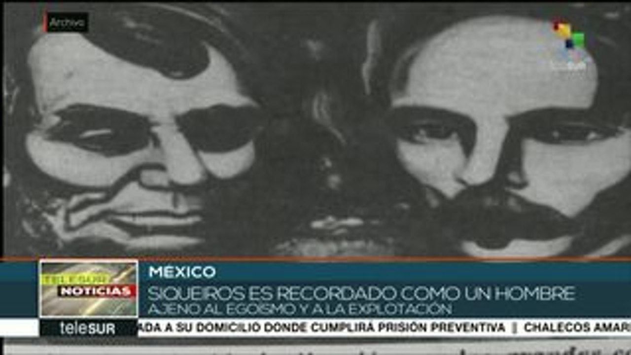 Hace 122 años nació el muralista mexicano David Alfaro Siqueiros