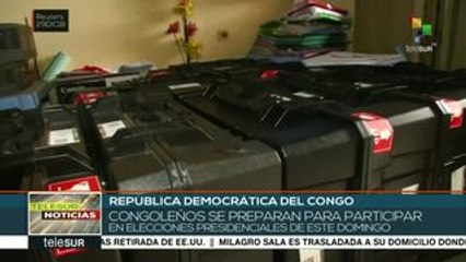 Congo: logística electoral lista para el 30 de diciembre