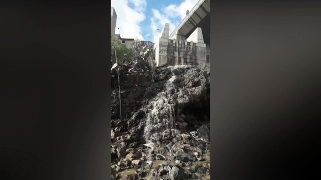 Denuncian un vertido de aguas fecales en Barranco Grande