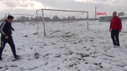 Kütahya Önce Kartopu Oynadılar Sonra Maç Yaptılar