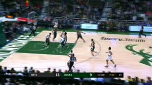 كرة سلّة: ان بي آي: قصّة اليوم: أنتيتوكونمبو يخطف ثلاثيّته المزودجة الثالثة هذا الموسم من بوابة نتس