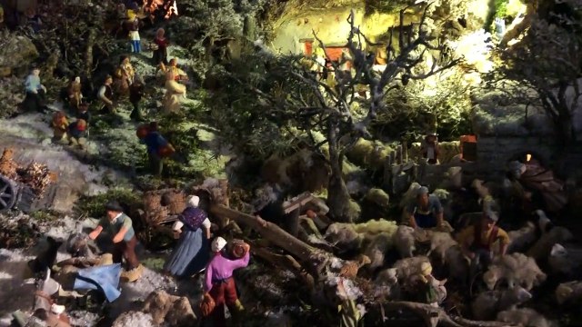 Carpentras : une crèche de 10m² et de 200 santons