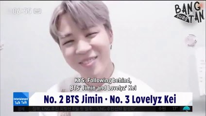 [ENG] 180518 MBC News Today Entertainment Talk Talk - BTS Jimin, No. 2 ‘Idols with Lovely Eye-Smiles’ Cut