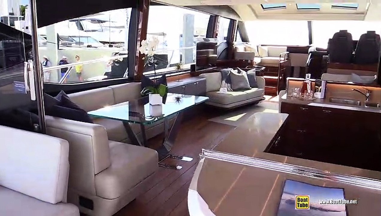2019 Princess S78 Luxury Yacht - Deck and Interior Walkaround - 2018 Fort Lauderdale Boat Show