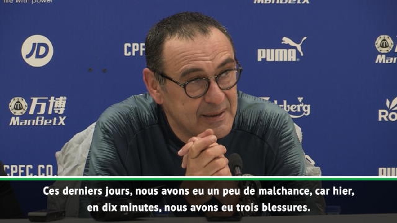 Premier League : 20e j. - Sarri : "La blessure de Giroud nous met en difficulté"