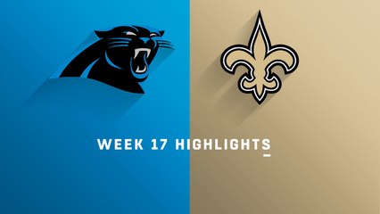 Panthers vs. Saints highlights | Week 17