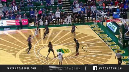 New Mexico State vs. Colorado State Basketball Highlights (2018-19)