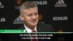 We have to entertain the crowd - Solskjaer